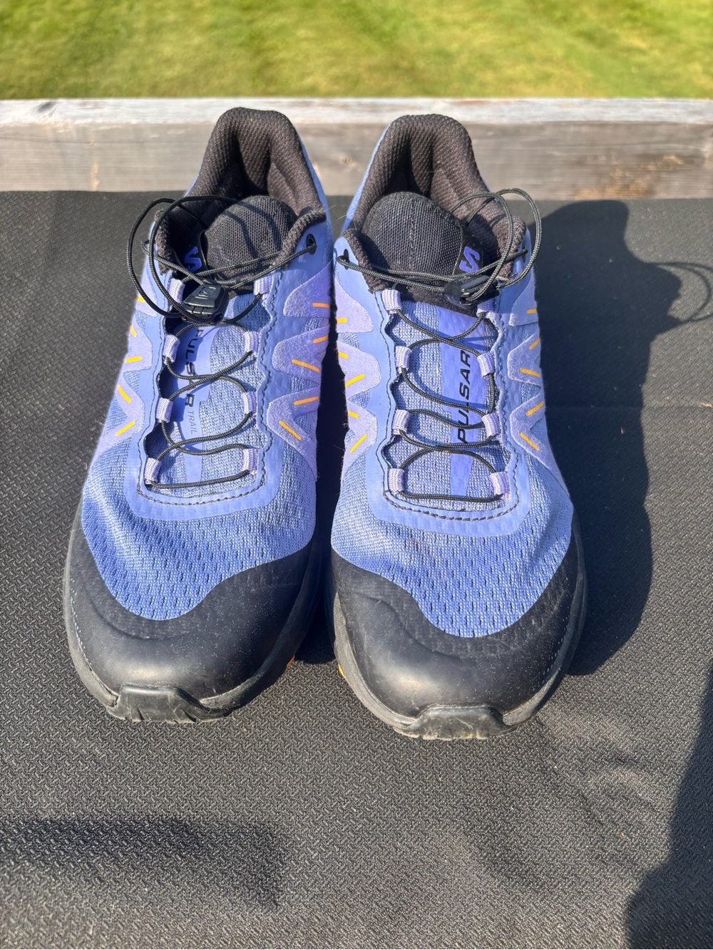Salomon women’s Blue Trail Running Shoes